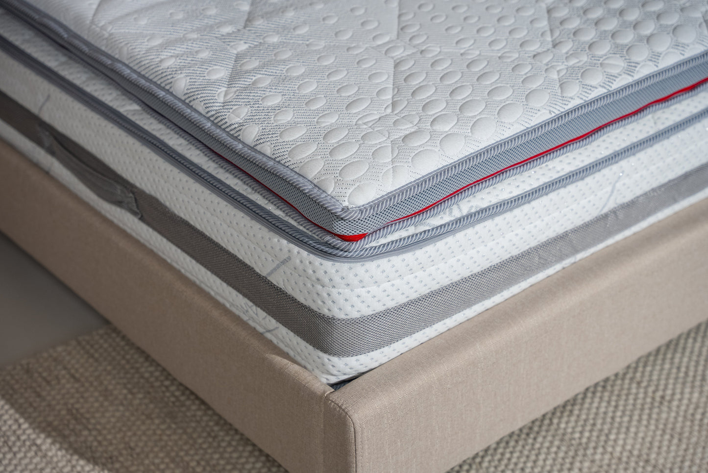 Mr. Sleep Original - Voller Memory Schaum-Topper 9 cm